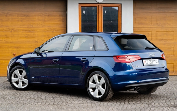 Audi A3 cena 58900 przebieg: 188000, rok produkcji 2014 z Warszawa małe 742